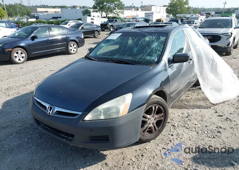 2007 Honda Accord 2.4 Ex from USA, damaged, VIN 1HGCM56877A053053